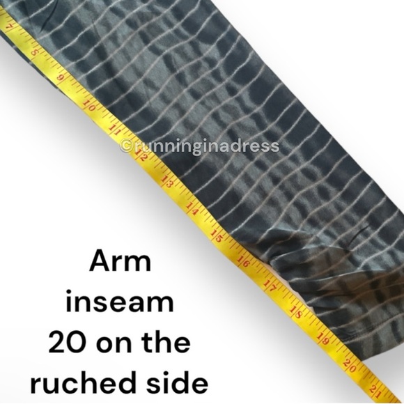 W118 Walter Baker Raquel Long Sleeve Maxi Dress In Green And Cream Print - Picture 11 of 11